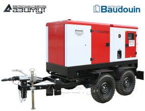 Передвижная дизельная электростанция 100 кВт Baudouin Moteurs ЭД-100-Т400-1РКМ9