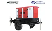 Передвижная дизельная электростанция 14 кВт Yangdong ЭД-14-Т400-2РКМ55 с АВР