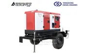 Передвижная дизельная электростанция 16 кВт Yangdong ЭД-16-Т400-2РКМ55 с АВР