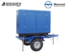 Передвижная дизельная электростанция 16 кВт ММЗ ЭД-16-Т400-1РПМ1