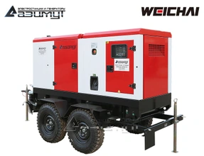 Передвижная дизельная электростанция 160 кВт Weichai ЭД-160-Т400-1РКМ7