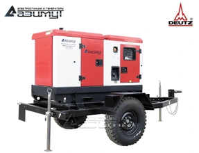 Передвижная дизельная электростанция 20 кВт Deutz (КНР) ЭД-20-Т400-1РКМ6С