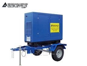 Электростанция передвижная дизельная ЭД-20-Т400-1РКМ50 SDEC мощностью 20 кВт (380 В) на шасси