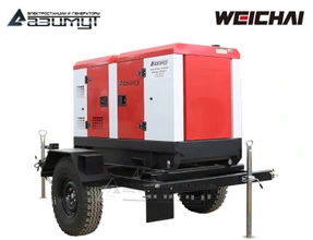 Передвижная дизельная электростанция 24 кВт Weichai ЭД-24-Т400-1РКМ7