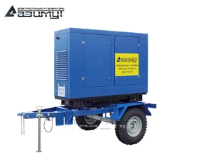 Электростанция передвижная дизельная ЭД-25-Т400-1РКМ50 SDEC мощностью 25 кВт (380 В) на шасси