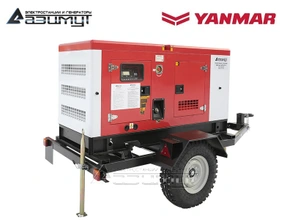 Передвижная дизельная электростанция 30 кВт Yanmar ЭД-30-Т400-1РКЯ