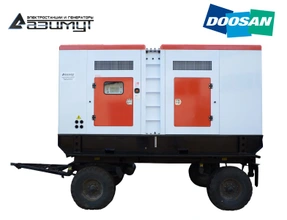 Передвижная дизельная электростанция 320 кВт Doosan ЭД-320-Т400-1РПМ17