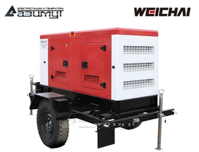 Передвижная дизельная электростанция 40 кВт Weichai ЭД-40-Т400-1РКМ7