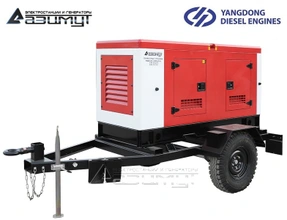 Передвижная дизельная электростанция 50 кВт Yangdong ЭД-50-Т400-1РКМ55