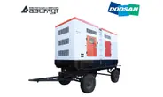 Передвижная дизельная электростанция 550 кВт Doosan с АВР ЭД-550-Т400-2РПМ17