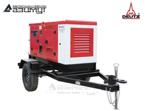 Передвижная дизельная электростанция 60 кВт Deutz (КНР) ЭД-60-Т400-1РКМ6С