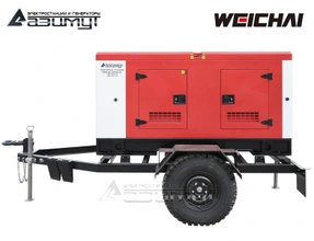 Передвижная дизельная электростанция 60 кВт Weichai ЭД-60-Т400-1РКМ7