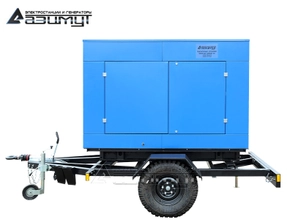 Электростанция передвижная дизельная ЭД-60-Т400-1РКМ26 Yuchai мощностью 60 кВт (380 В) на шасси