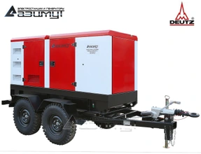 Передвижная дизельная электростанция 75 кВт Deutz (Германия) ЭД-75-Т400-1РКМ6