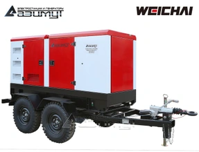 Передвижная дизельная электростанция 75 кВт Weichai ЭД-75-Т400-1РКМ7