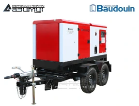 Передвижная дизельная электростанция 80 кВт Baudouin Moteurs ЭД-80-Т400-1РКМ9