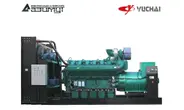 Дизельный генератор АД-1500С-Т400-2РМ26 Yuchai мощностью 1500 кВт открытого исполнения с автозапуском (АВР)
