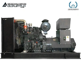 Дизельный генератор АД-240С-Т400-1РМ13 Woling мощностью 240 кВт открытого исполнения
