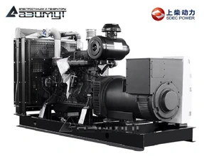 Дизельный генератор АД-250С-Т400-2РМ5 SDEC мощностью 250 кВт (380 В) открытого исполнения с автозапуском (АВР)