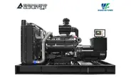 Дизельный генератор АД-360С-Т400-2РМ16 Shangyan мощностью 360 кВт открытого исполнения с автозапуском (АВР)