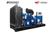 Дизельный генератор АД-550С-Т400-2РМ26 Yuchai мощностью 550 кВт открытого исполнения с автозапуском (АВР)