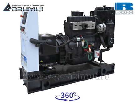 Трехфазный дизельный генератор 15 кВт Ricardo АД-15С-Т400-1РМ19
