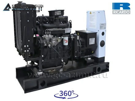 Однофазный дизельный генератор 16 кВт Ricardo АД-16С-230-1РМ19