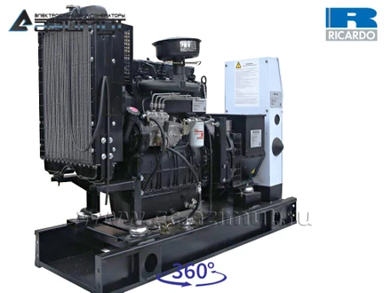 Однофазный дизельный генератор 20 кВт Ricardo АД-20С-230-1РМ19