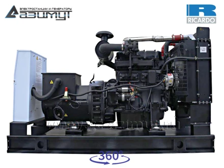 Трехфазный дизельный генератор 60 кВт Ricardo АД-60С-Т400-1РМ19