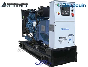 Дизельный генератор ДГУ 20 кВт <br>Baudouin Moteurs <br>АД-20С-Т400-1РМ9