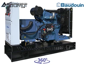 Дизельный генератор ДГУ 20 кВт <br>Baudouin Moteurs <br>АД-20С-Т400-1РМ9