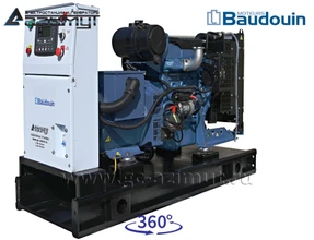 Дизельный генератор 20 кВт Бадуин (Бодуэн, Балдуин) АД-20С-Т400-1РМ9