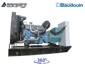 Дизельный генератор 200 кВт Baudouin Moteurs с АВР АД-200С-Т400-2РМ9