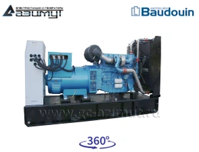 Дизельный генератор 250 кВт Baudouin Moteurs с АВР АД-250С-Т400-2РМ9