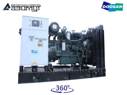 Дизельный генератор 250 кВт Doosan с АВР АД-250С-Т400-2РМ17