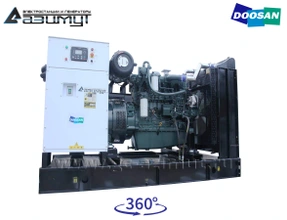 Дизельный генератор 250 кВт Doosan с АВР АД-250С-Т400-2РМ17