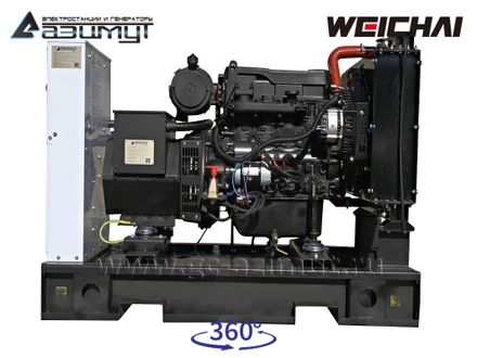 Дизель генераторная установка ДГУ 20 кВт (Weichai) <br>АД-20С-Т400-1РМ7