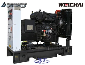 Дизель генераторная установка ДГУ 20 кВт (Weichai) <br>АД-20С-Т400-1РМ7