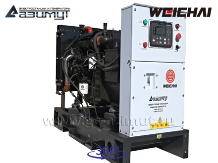 Дизель генераторная установка ДГУ 20 кВт (Weichai) <br>АД-20С-Т400-1РМ7