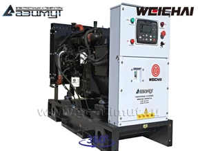 Дизель генераторная установка ДГУ 20 кВт (Weichai) <br>АД-20С-Т400-1РМ7
