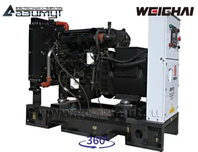 Дизель генераторная установка ДГУ 20 кВт (Weichai) <br>АД-20С-Т400-1РМ7
