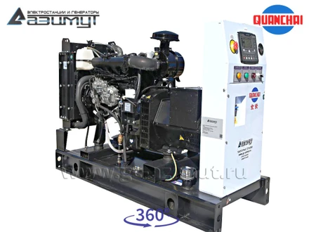 Трехфазный дизельный генератор 8 кВт (380 В) с автозапуском <br>Quanchai АД-8С-Т400-2РM5