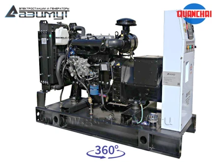 Однофазный дизель генератор <br>8 кВт (220 В) с автозапуском <br>Quanchai АД-8С-230-2РM5