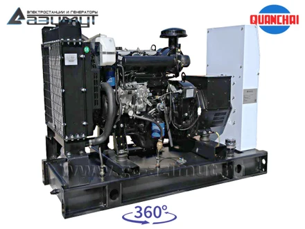 Однофазный дизель генератор <br>8 кВт (220 В) с автозапуском <br>Quanchai АД-8С-230-2РM5