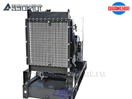 Трехфазный дизельный генератор 10 кВт (380 В) с автозапуском серии «Проф» Quanchai <br>АД-10С-Т400-2РM5 (1500 об/мин)