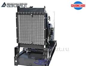 Трехфазный дизельный генератор 10 кВт (380 В) с автозапуском серии «Проф» Quanchai <br>АД-10С-Т400-2РM5 (1500 об/мин)