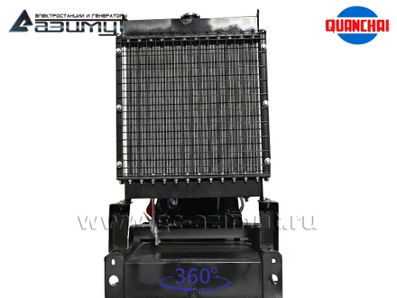 Однофазный дизельный <br>генератор 20 кВт (220 В) Quanchai <br>АД-20С-230-1РM5