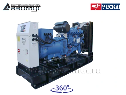 Дизельный генератор 200 кВт Yuchai с АВР АД-200С-Т400-2РМ26