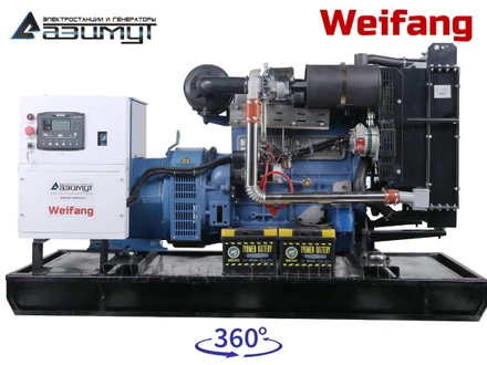 Дизельный генератор 60 кВт Weifang АД-60С-Т400-2РМ10 с АВР
