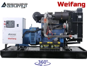 Дизельный генератор 60 кВт Weifang АД-60С-Т400-2РМ10 с АВР